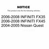 Top Quality Rear Parking Brake Shoe For Nissan Quest INFINITI FX35 FX45 NB-867B